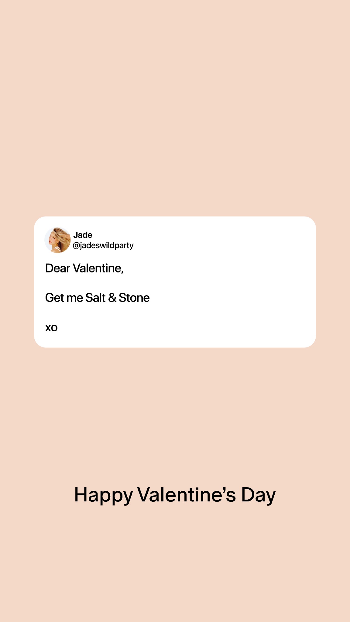 SALT & STONE Facebook ad
