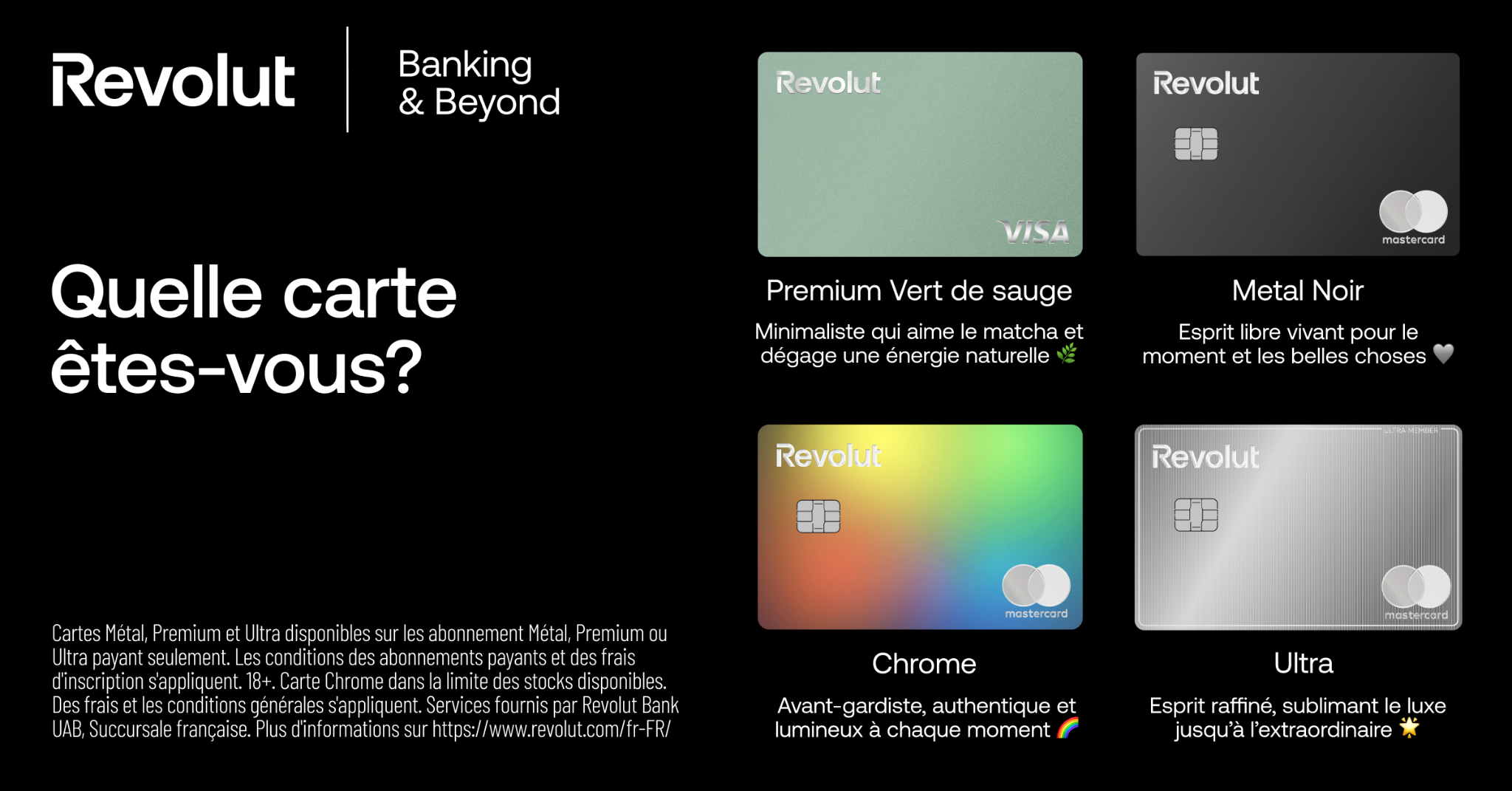Revolut Facebook ad