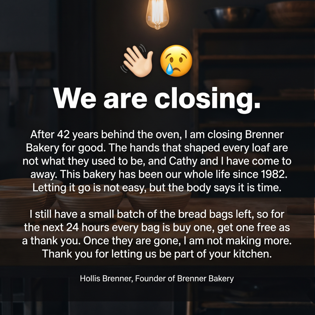 Brenners Bakery Facebook ad