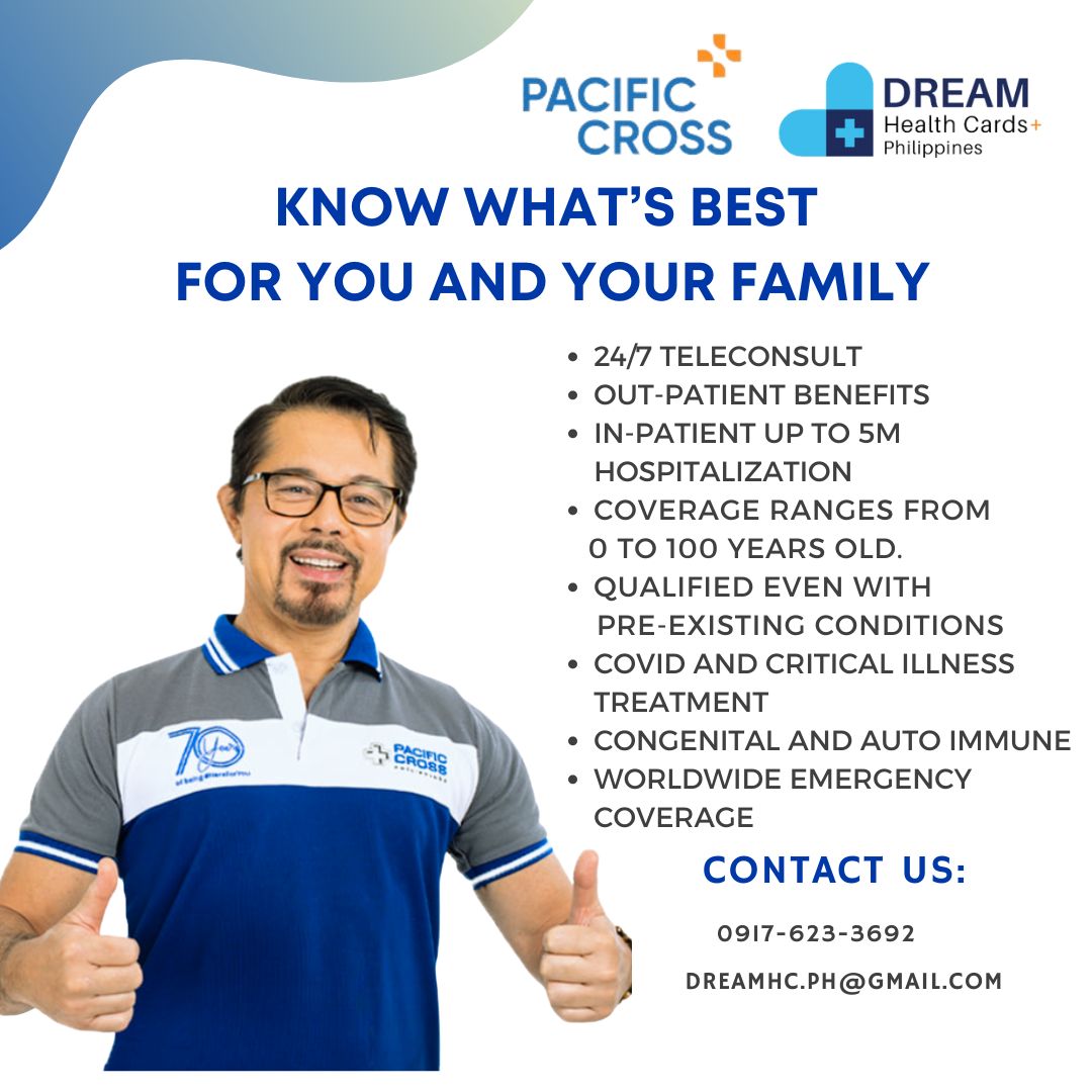 DREAM Health Cards Plus PH / HMO / Medical / Life and Non-Life Insurance Facebook ad: Chat in Messenger