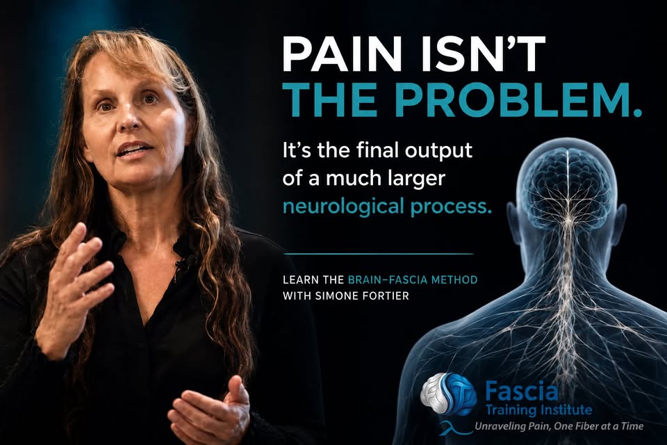 Fascia Training Institute Facebook ad: Clinical research and education at the intersection of…