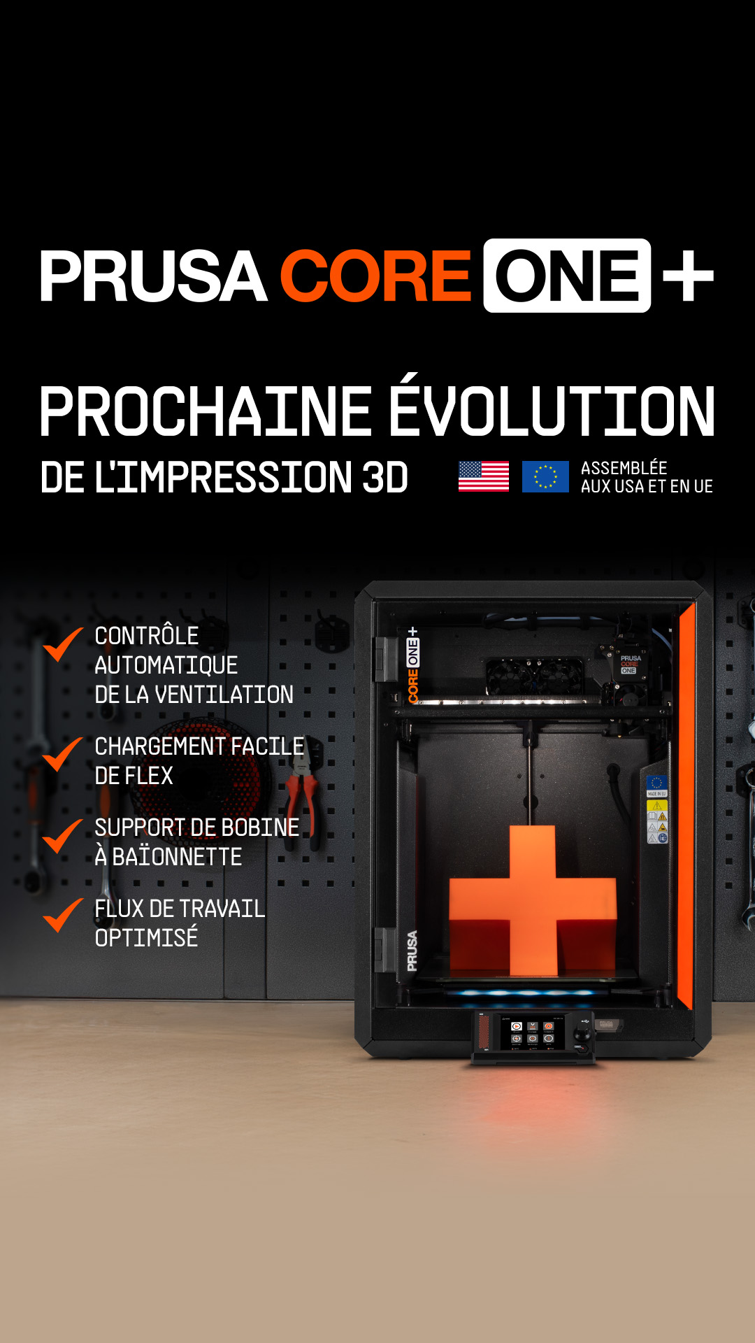 Prusa Research 3D printers Facebook ad