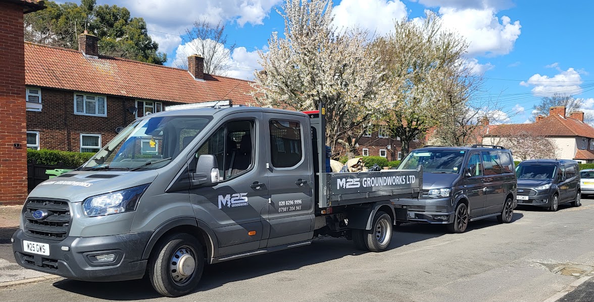 M25 Groundworks LTD Facebook ad: UNDERPINNING, is our main USP: Groundwork's, Retaining…