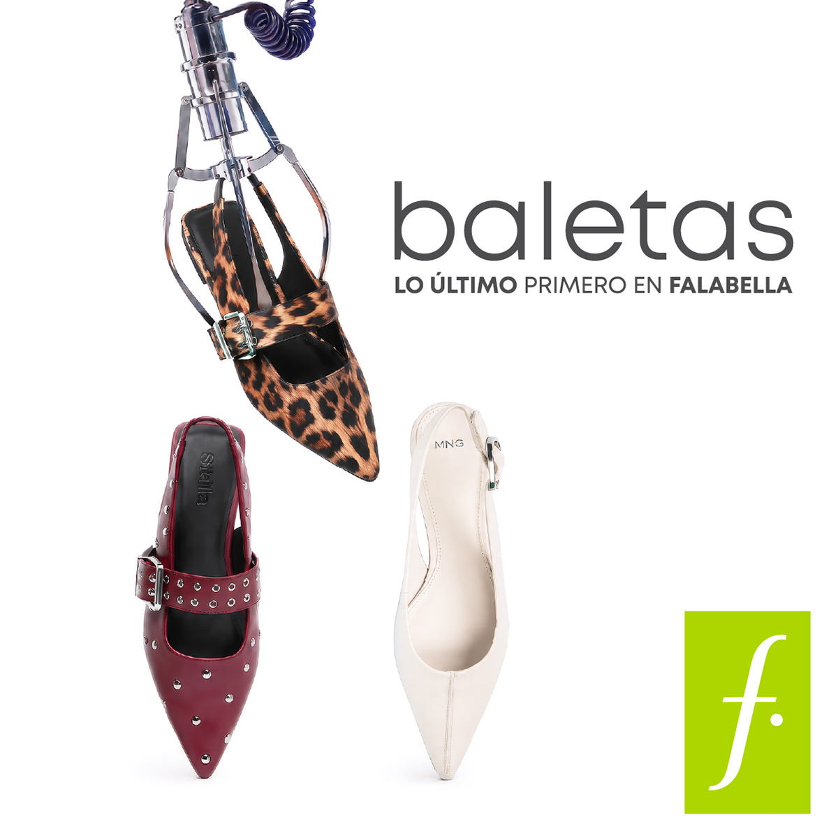 Falabella Colombia Facebook ad: Lo último en Calzado para mujer.