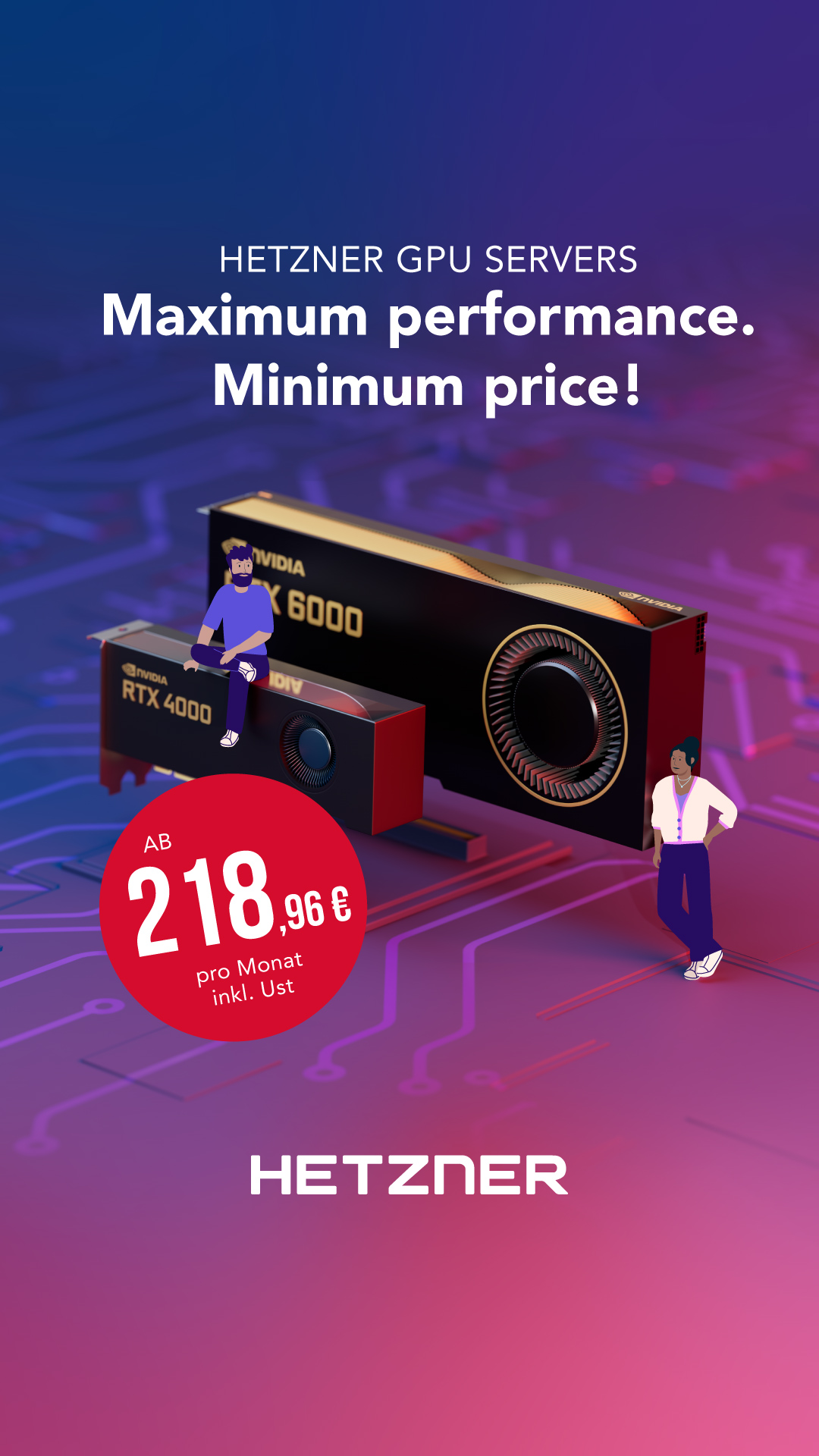 Hetzner Facebook ad