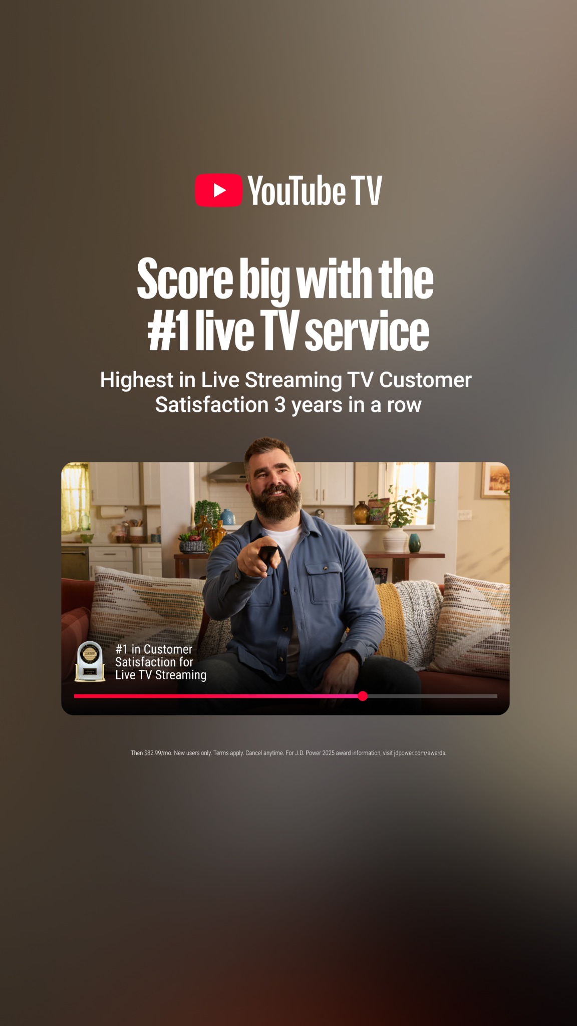 YouTube TV Facebook ad