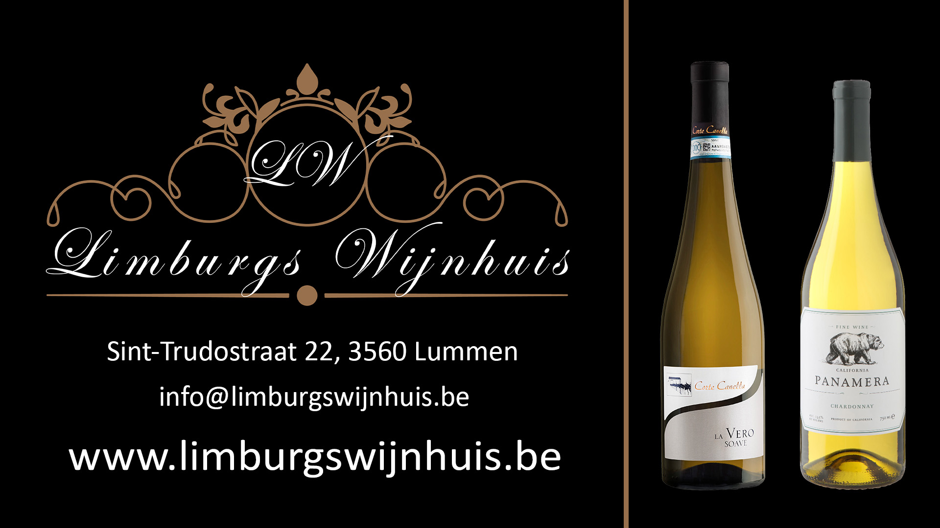Limburgs Wijnhuis Facebook ad: Lekkere wijn, beste prijs