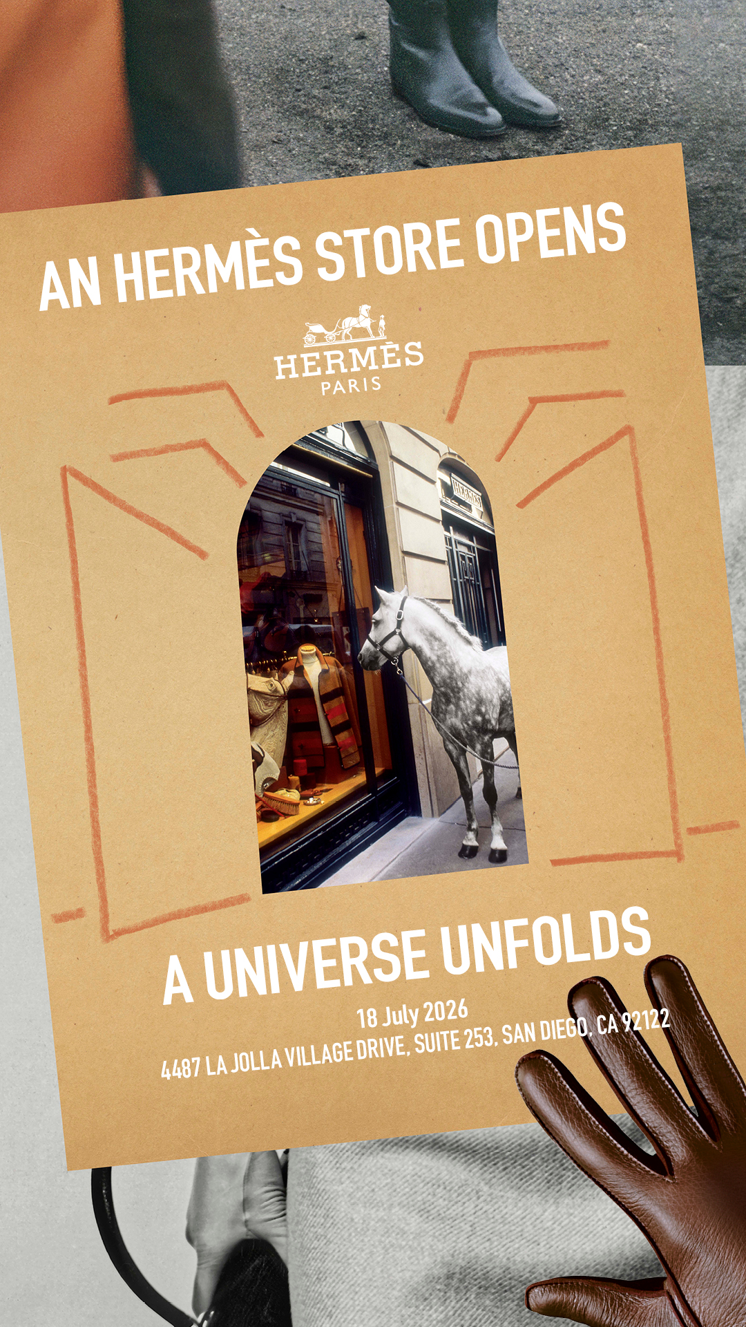 Hermès Facebook ad