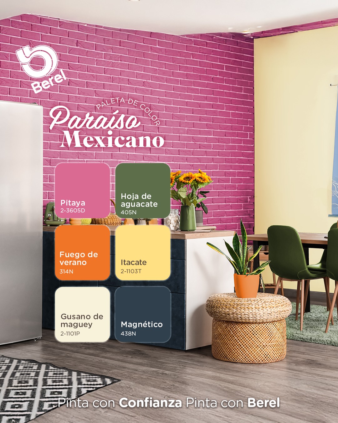 Pinturas Berel Facebook ad: ¡Conoce Paraíso Mexicano!