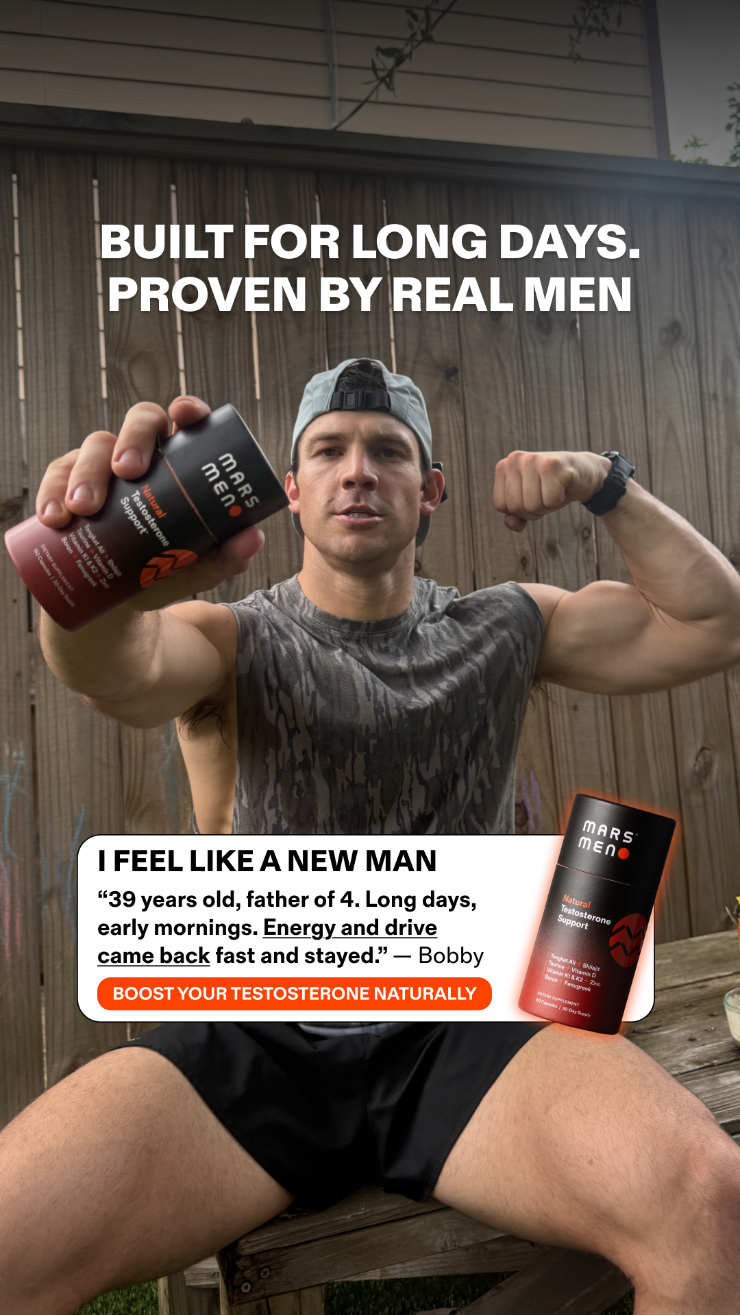 Mars Men Facebook ad