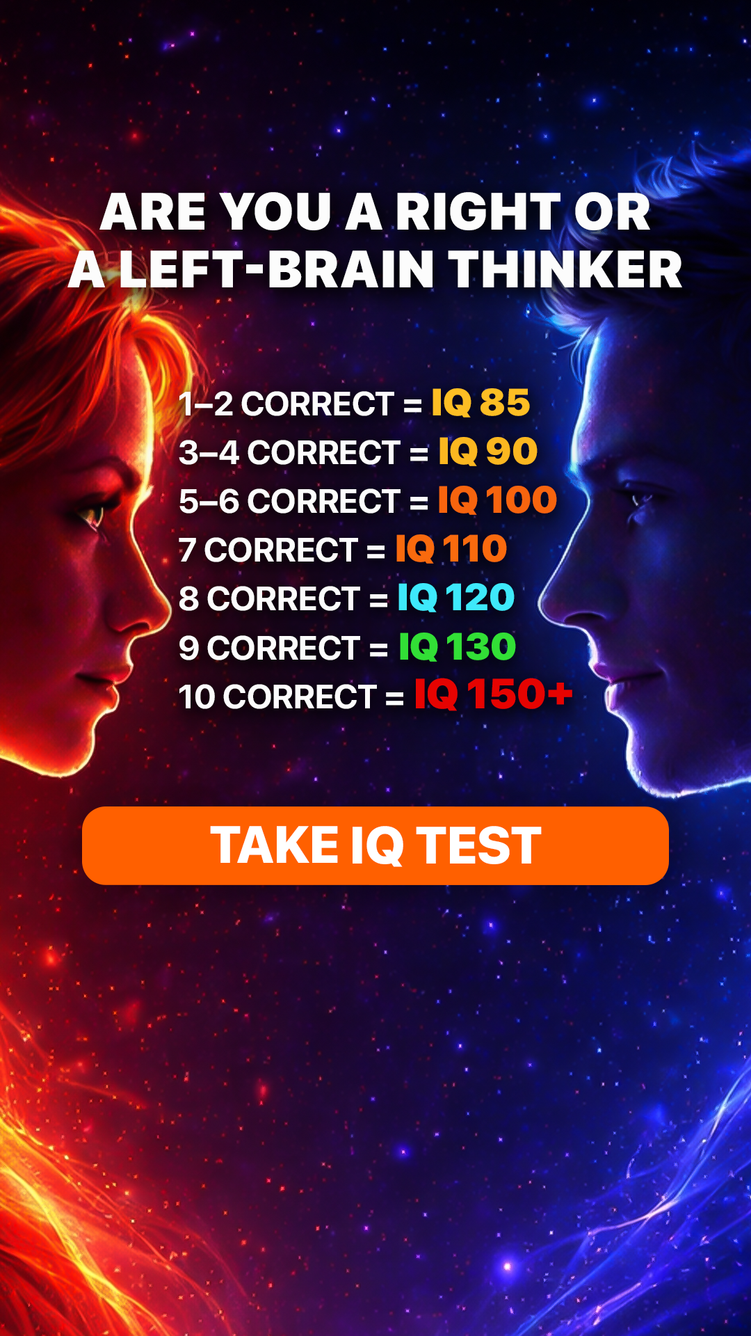 My IQ Facebook ad