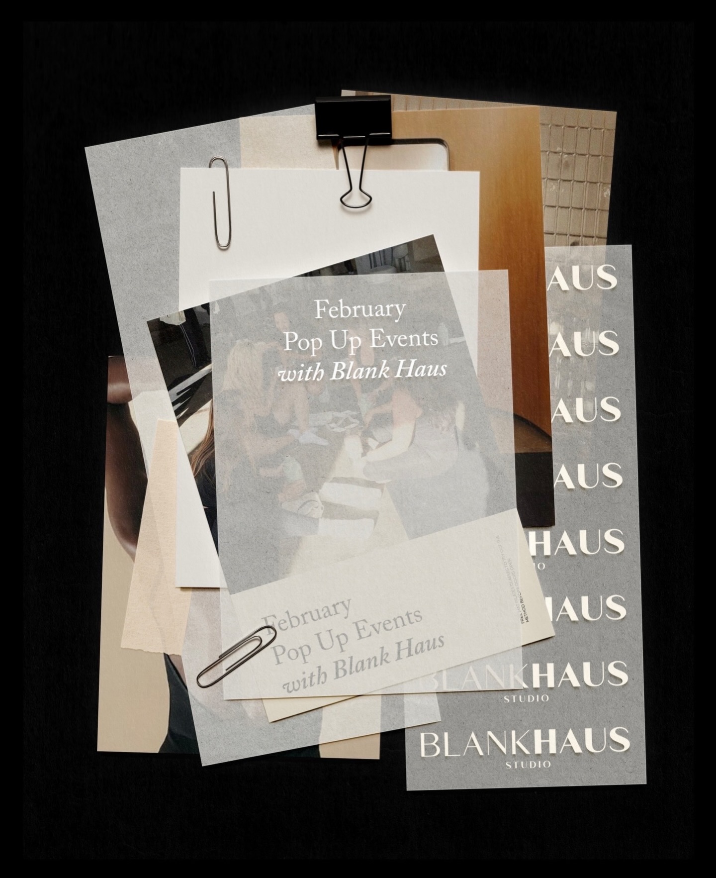 BLANK HAUS Facebook ad