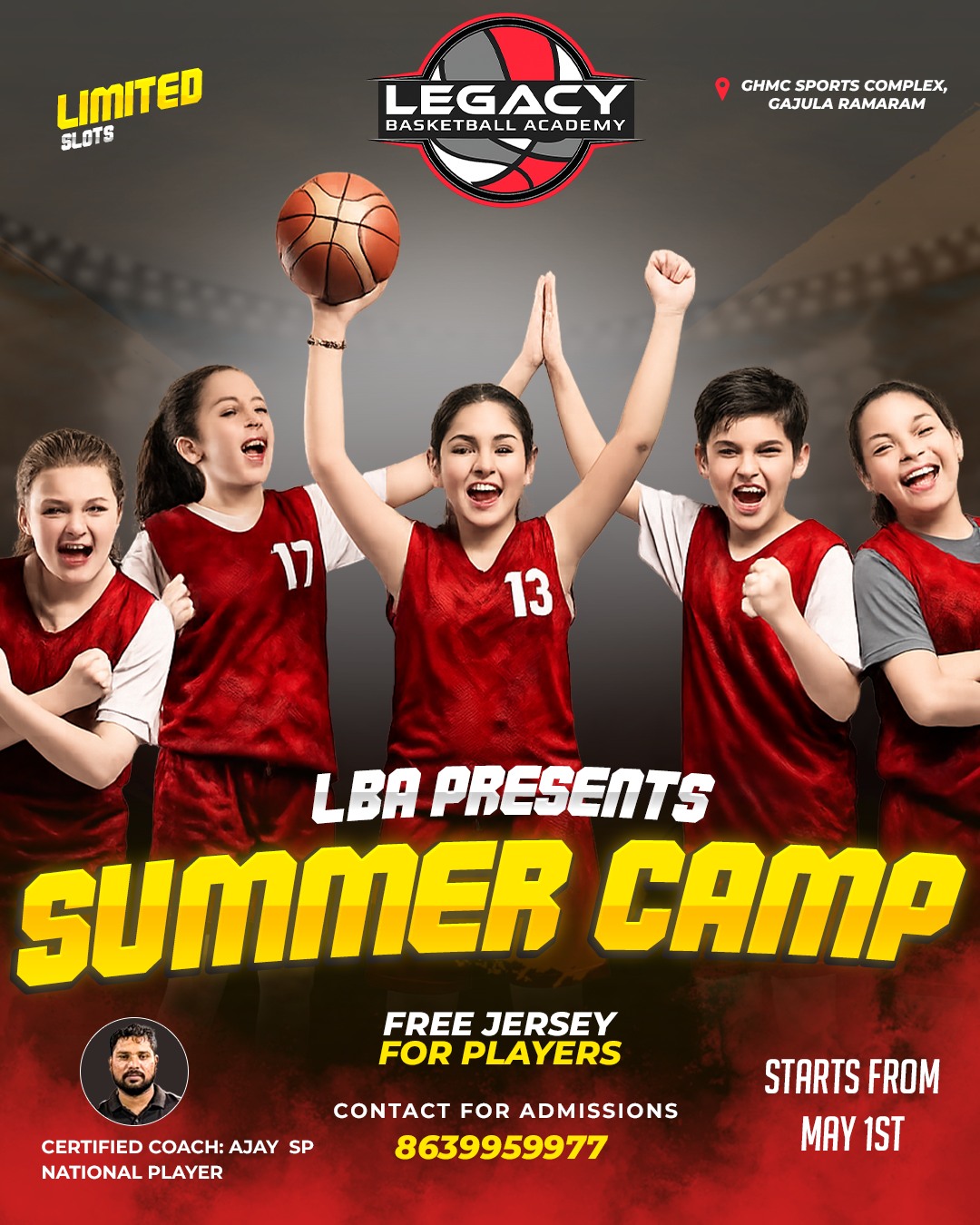 Legacy Basketball Academy Hyd Facebook ad