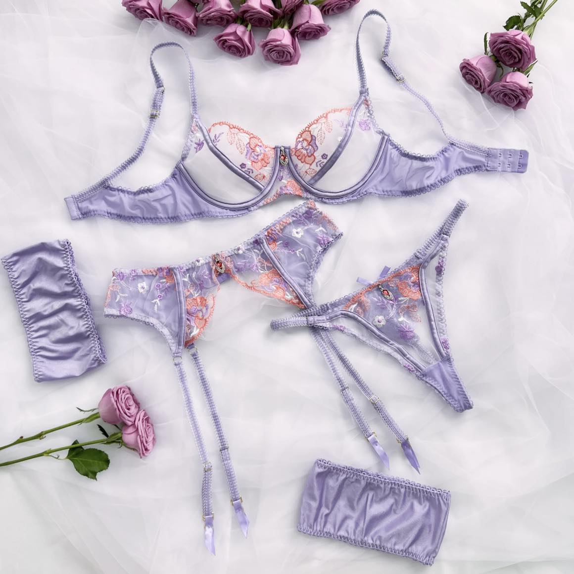 Luxuria Facebook ad: Purple is the new Black