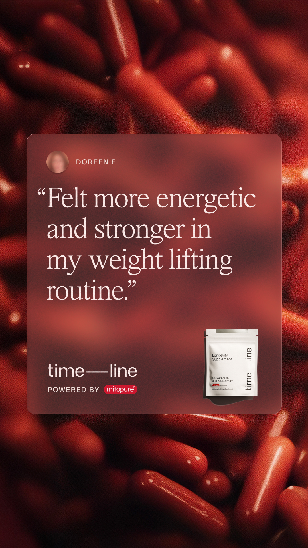 Timeline Longevity Facebook ad