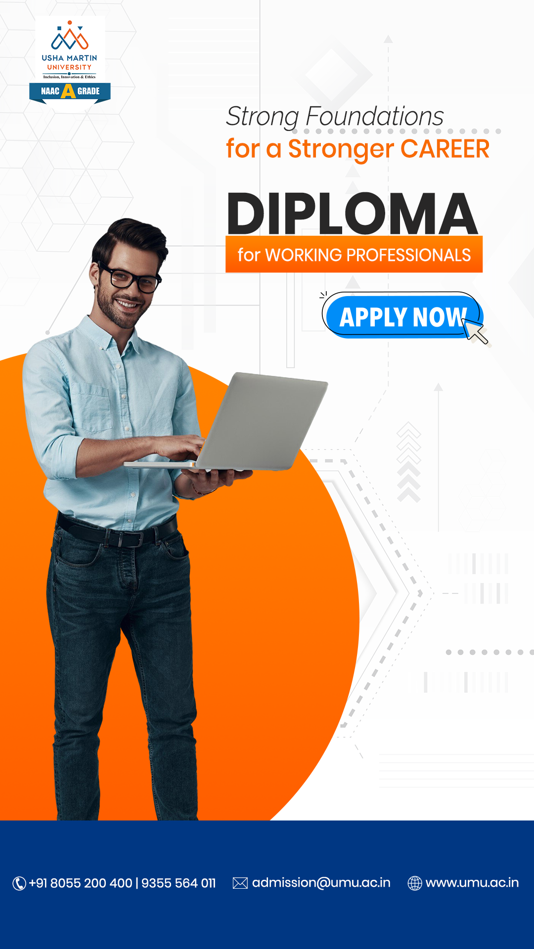 Usha Martin University Facebook ad