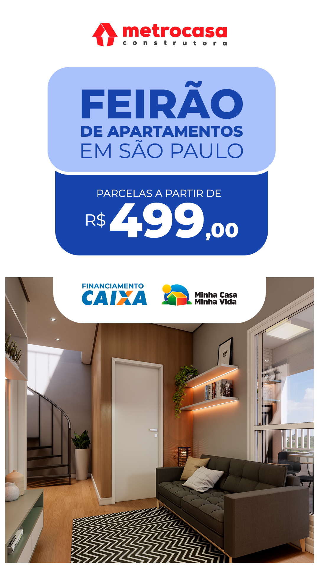 Construtora Metrocasa Facebook ad