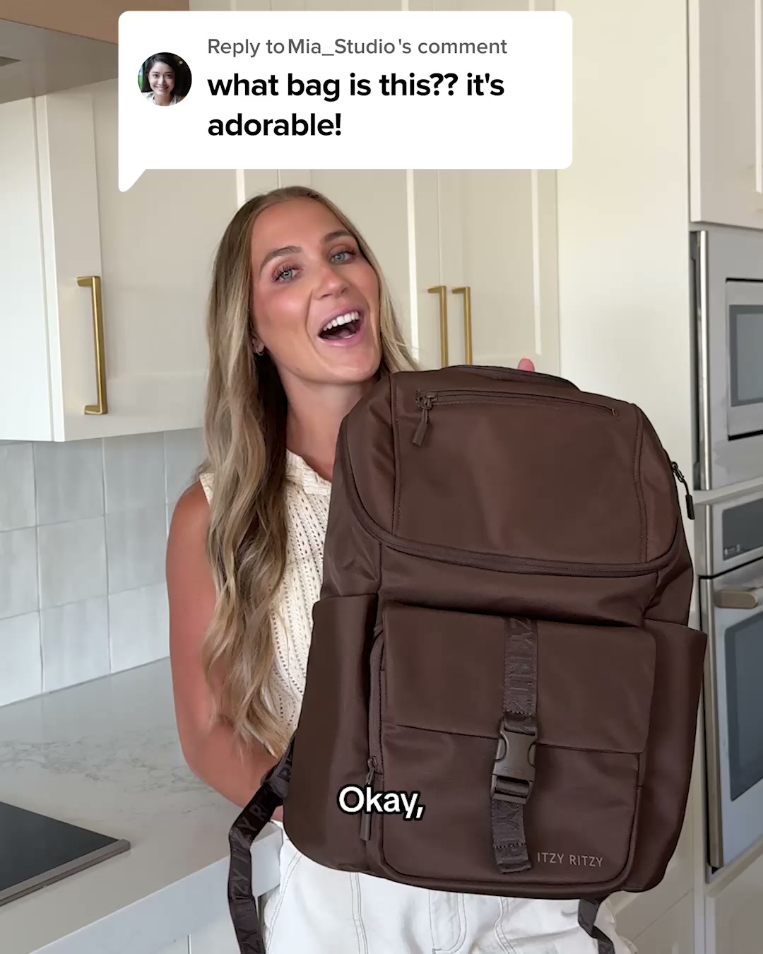 Itzy Ritzy Facebook ad: My diaper bag? Nobody believes me either.
