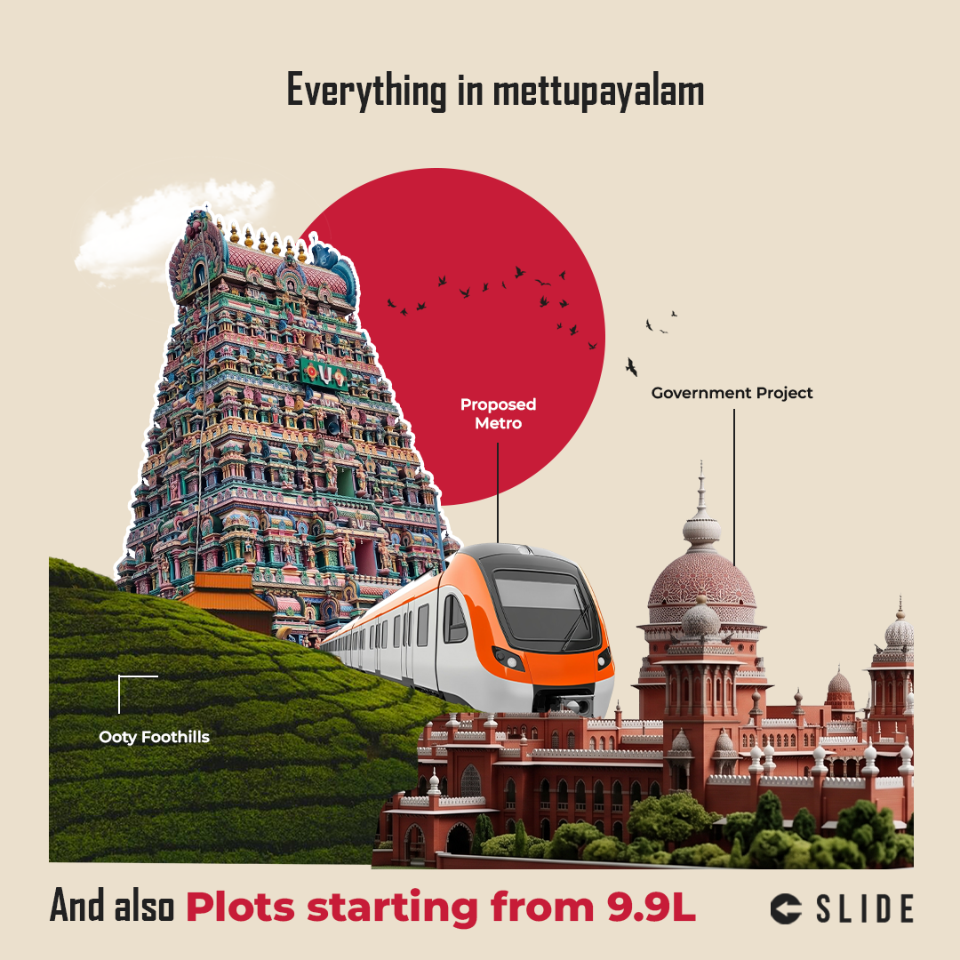 Brickland Properties Facebook ad: Mettupalayam Road - 15 mins from Karamadai |…