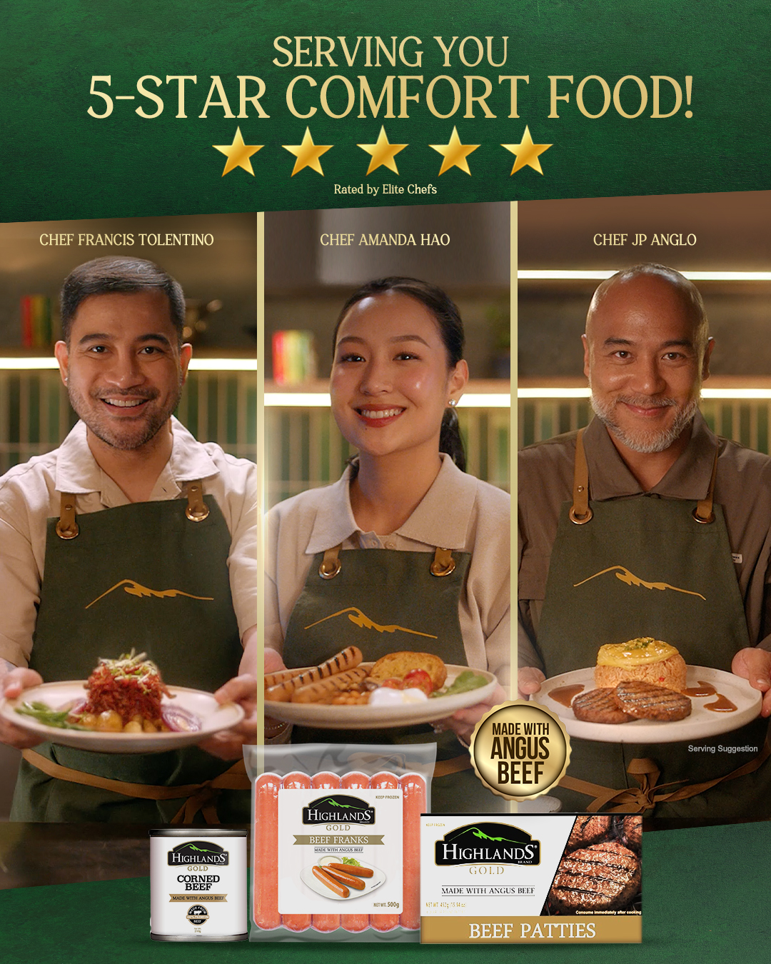 Highlands Gold Corned Beef Facebook ad