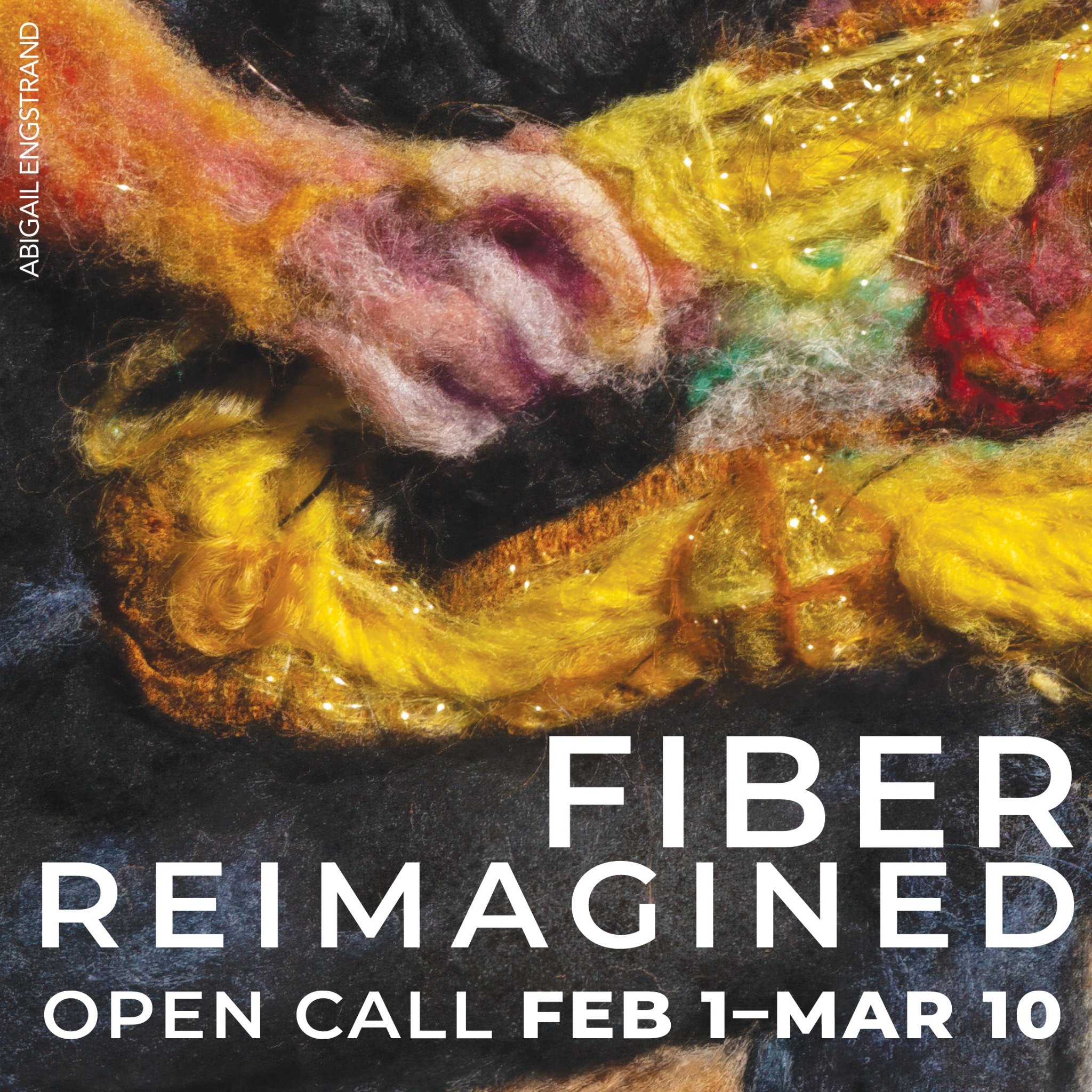 Fiber Art Now Facebook ad: Now accepting submissions!