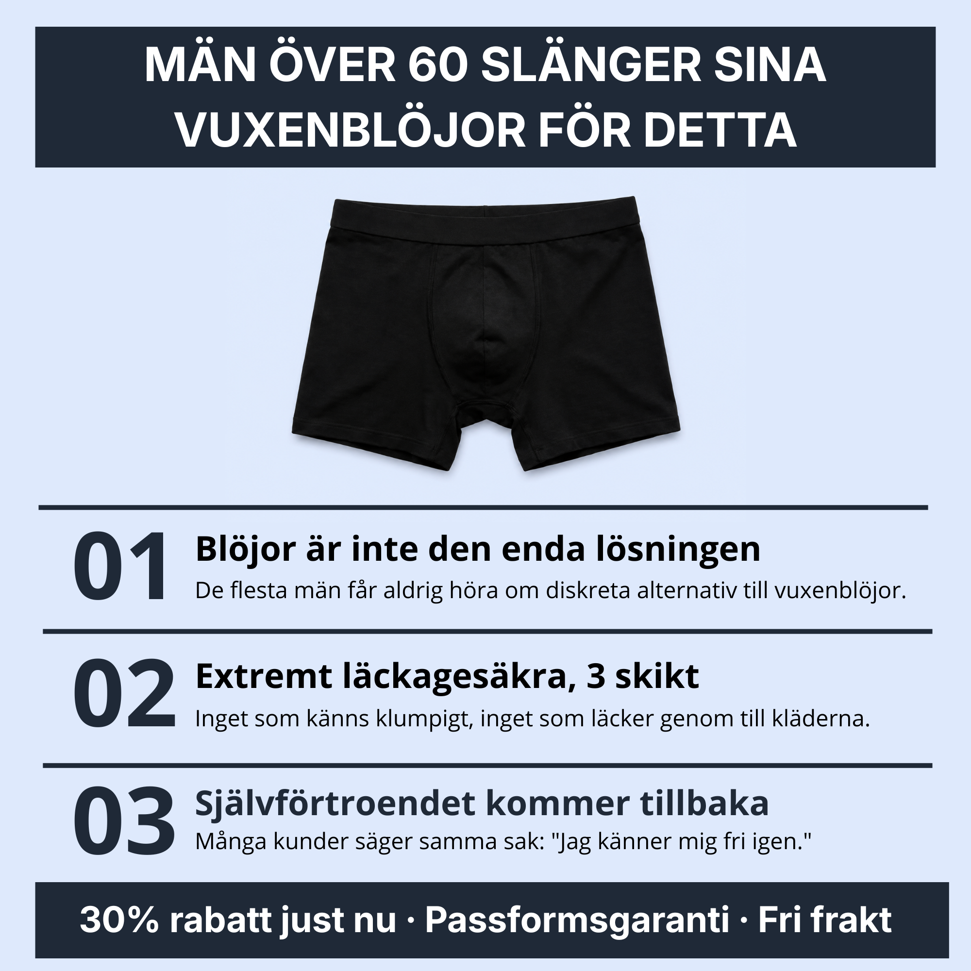 Staydries Facebook ad