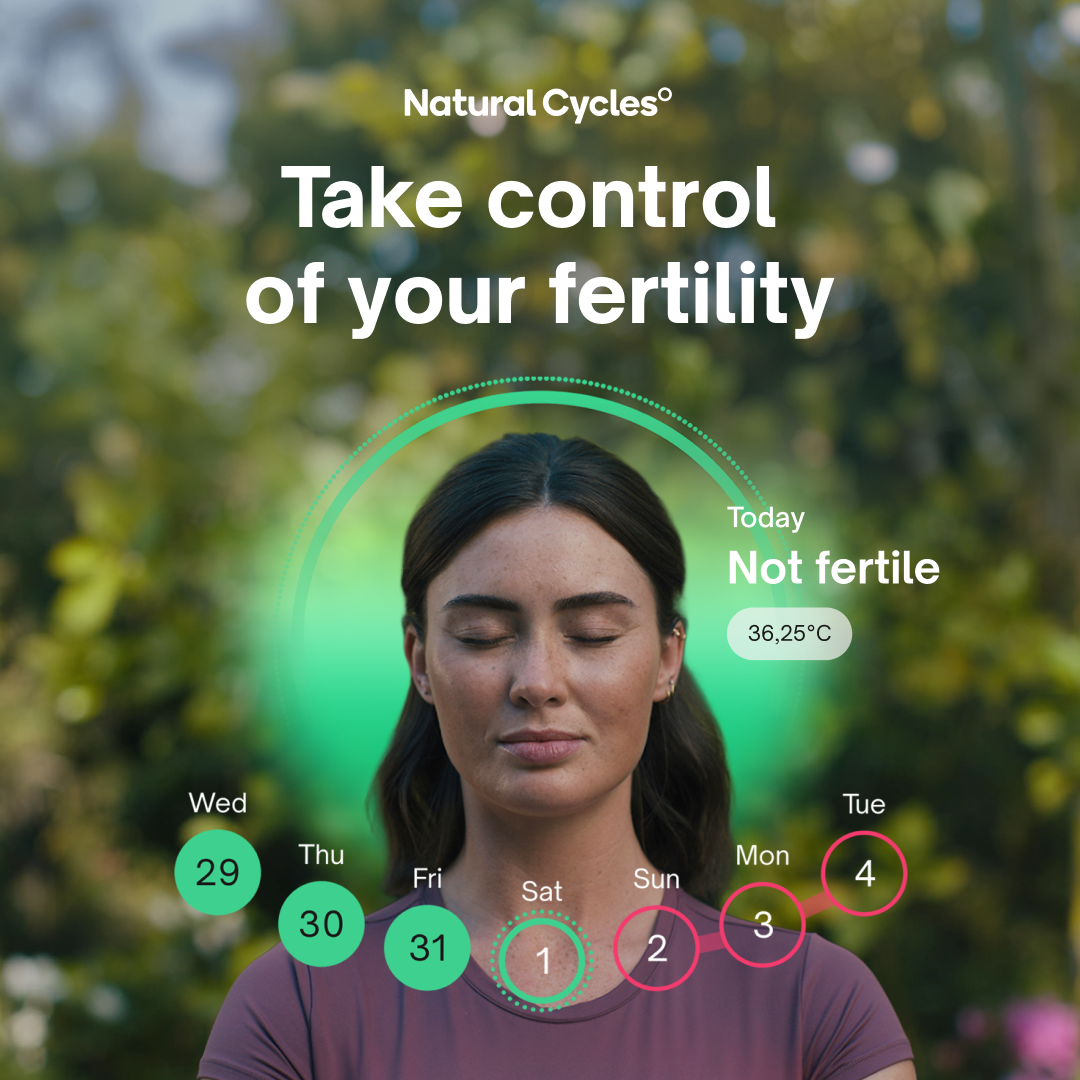 Natural Cycles Facebook ad