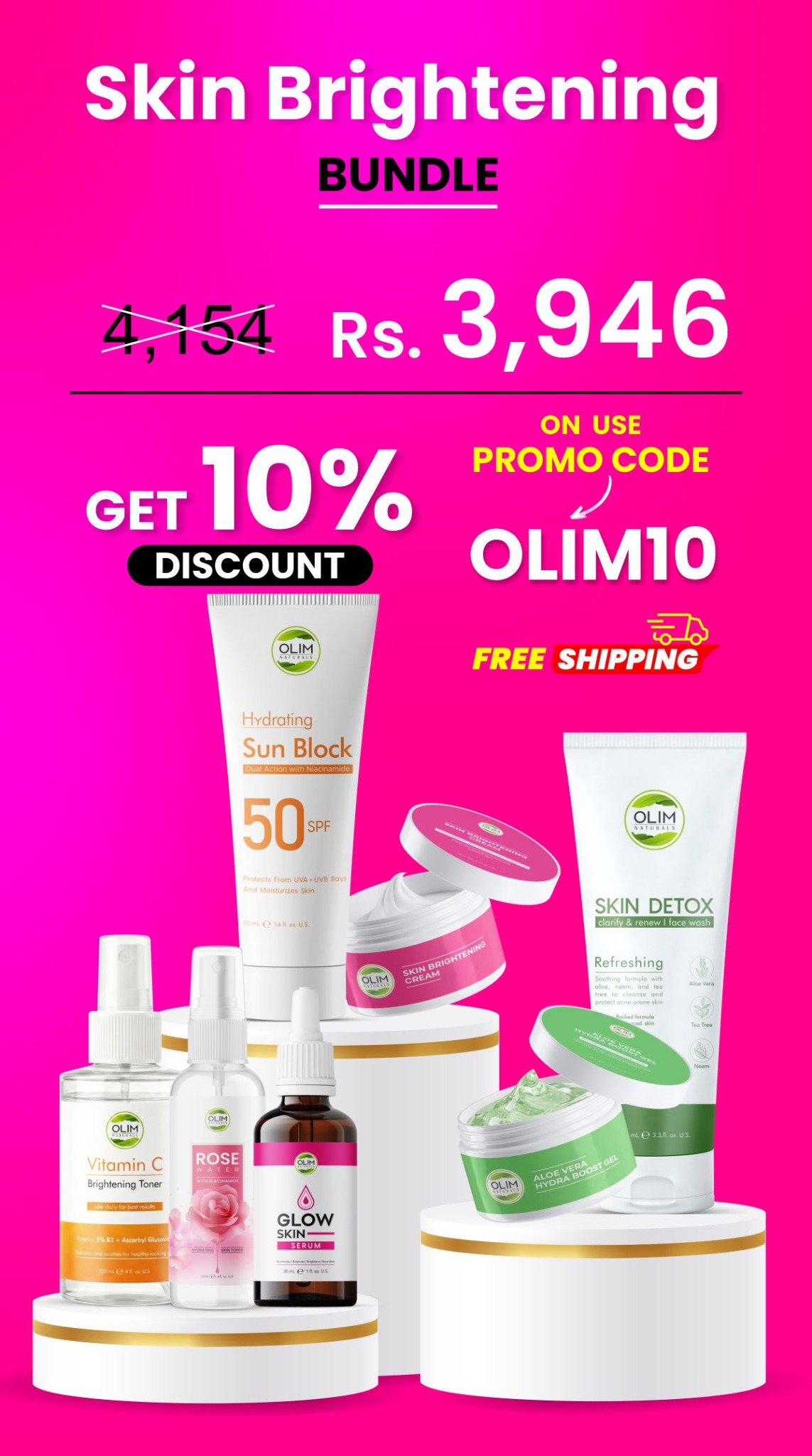 Olim Naturals Facebook ad