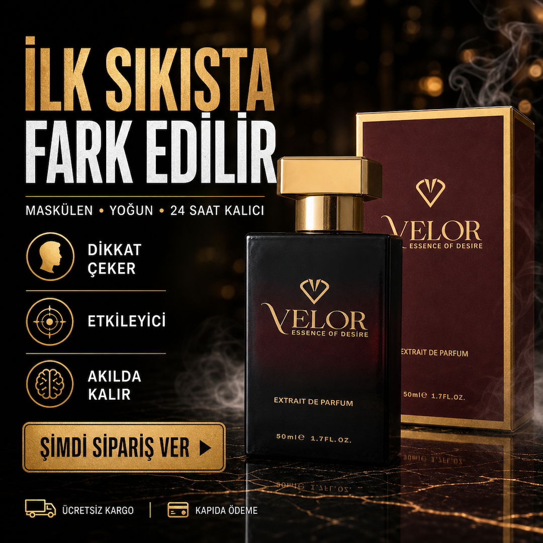 Velor Parfüm Facebook ad: Kadınları Çeken Koku