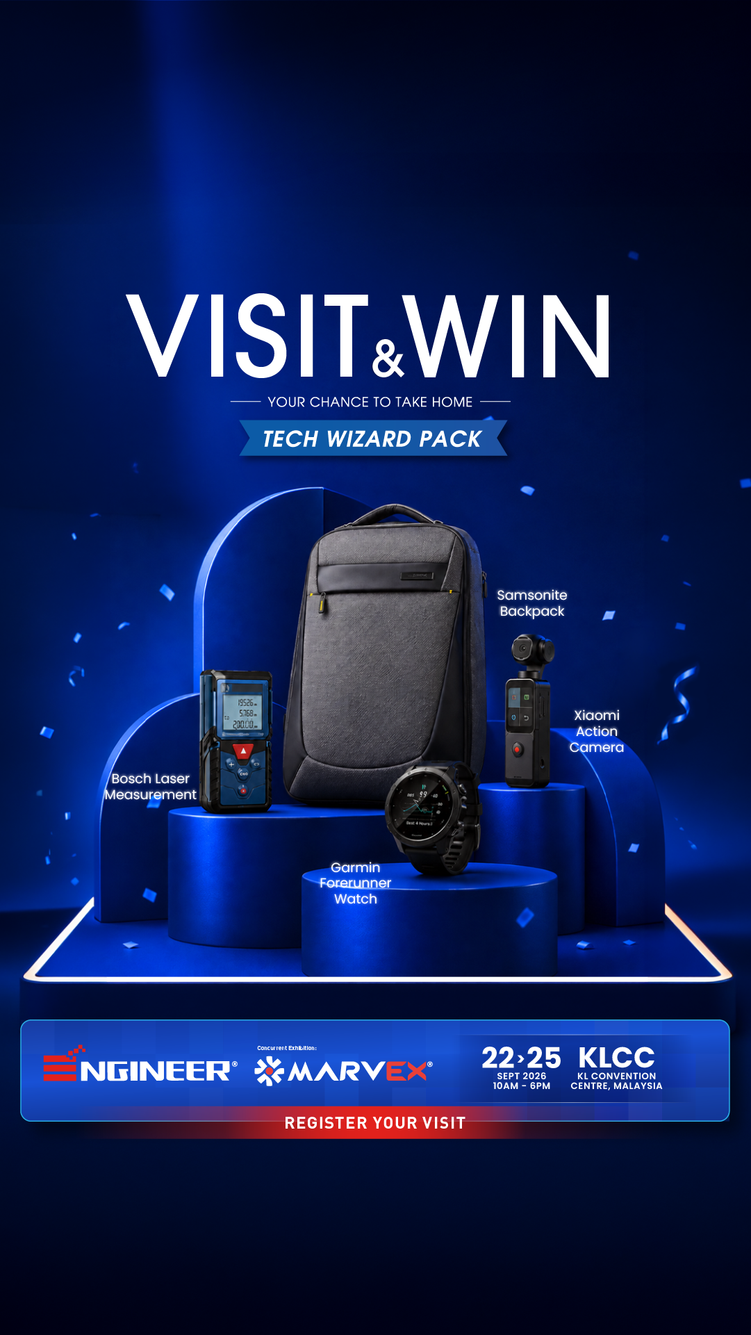 ENGINEER Facebook ad: Register as a Visitor