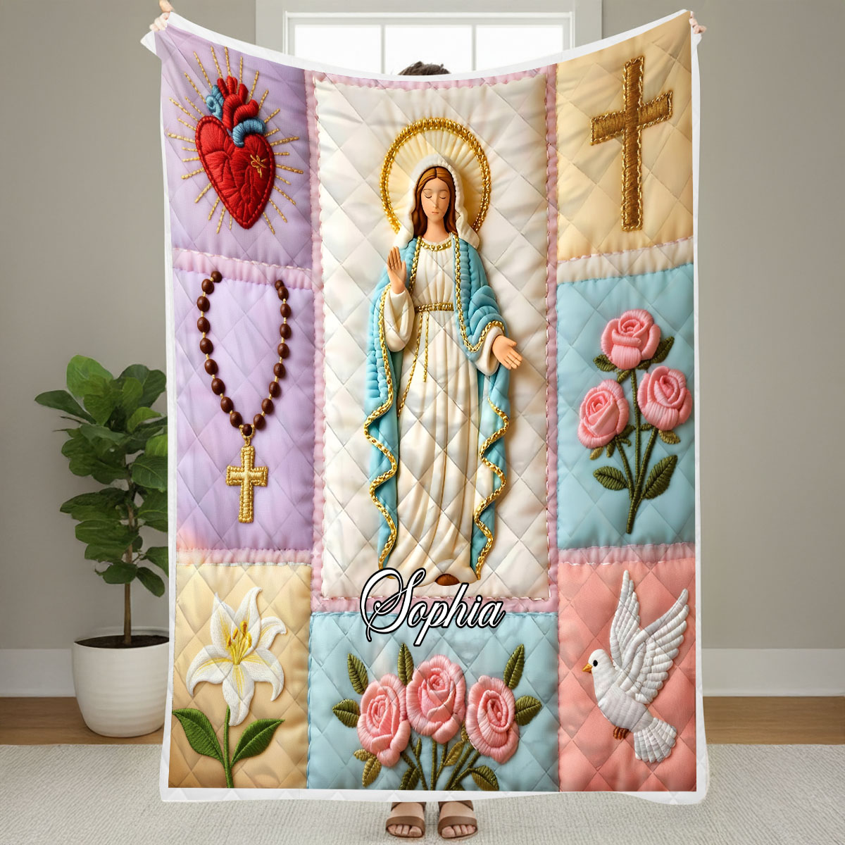 SouthLisa Facebook ad: Wrap Yourself in Mother Mary’s Love