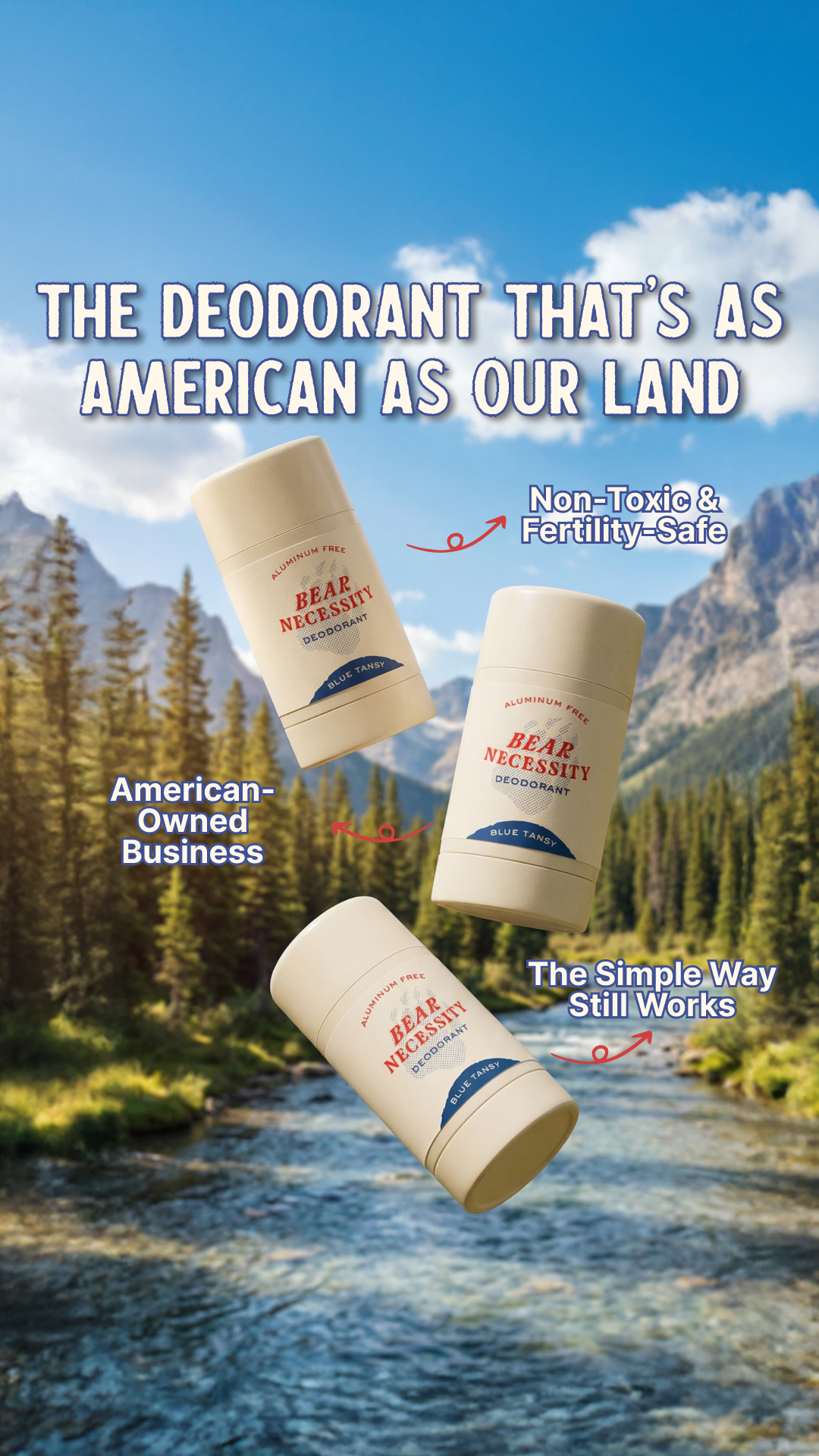Papabear Naturals Facebook ad