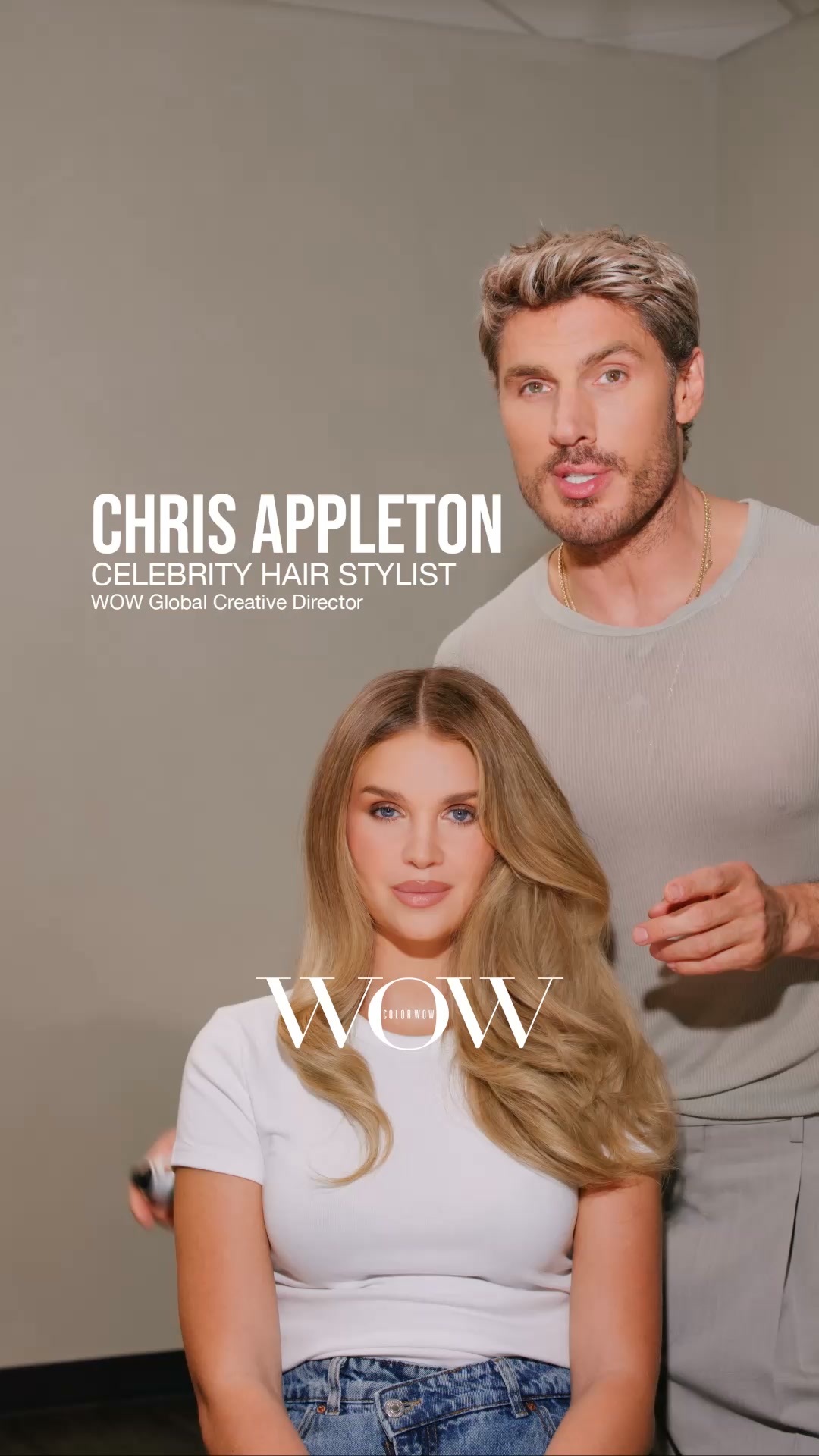 Color Wow Facebook ad: Instant Texture & Volume