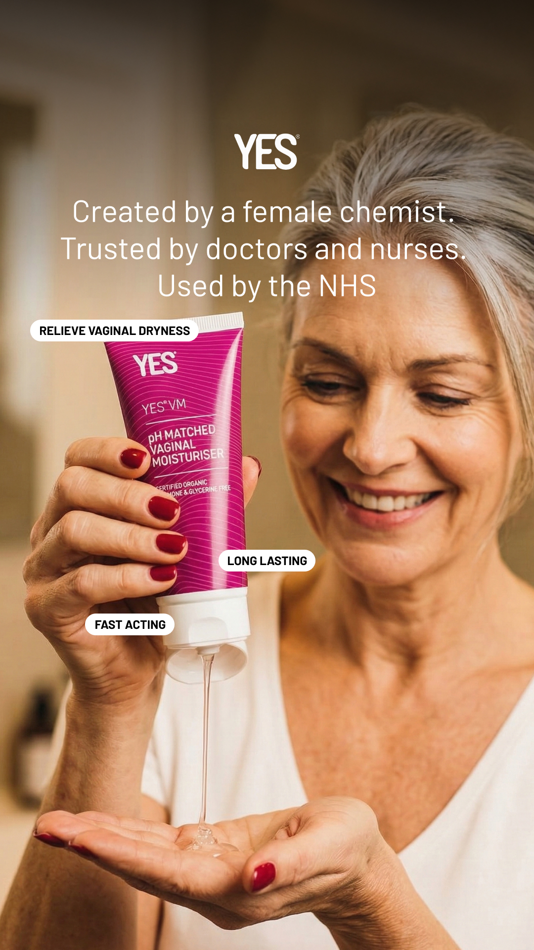 YES - The Organic Intimacy Company Facebook ad