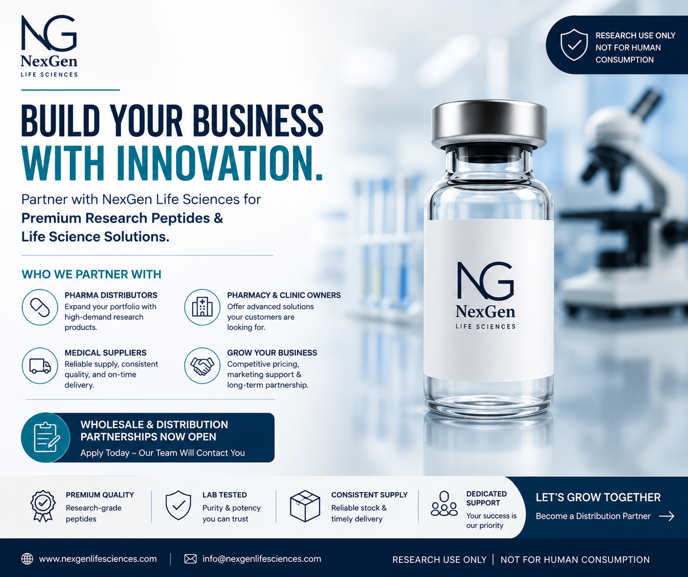 NexGen Life Sciences Facebook ad from Jul 24, 2026