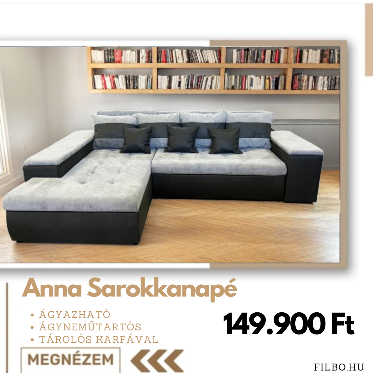 Filbo Bútor & Szőnyeg Webáruház Facebook ad