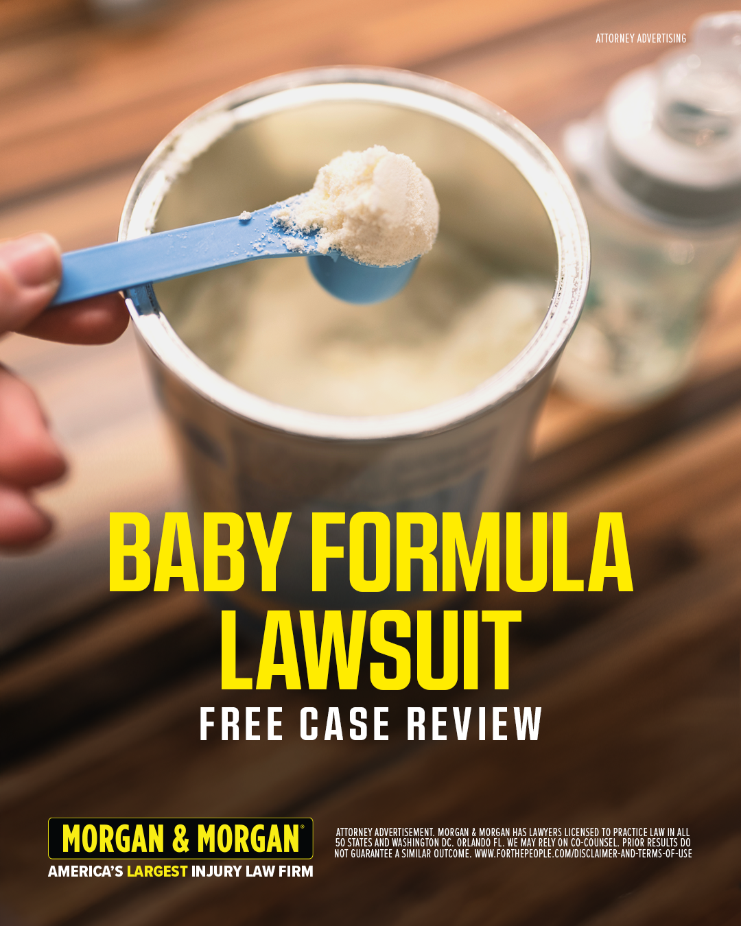 Baby Formula Lawyers Facebook ad from Feb 5, 2026