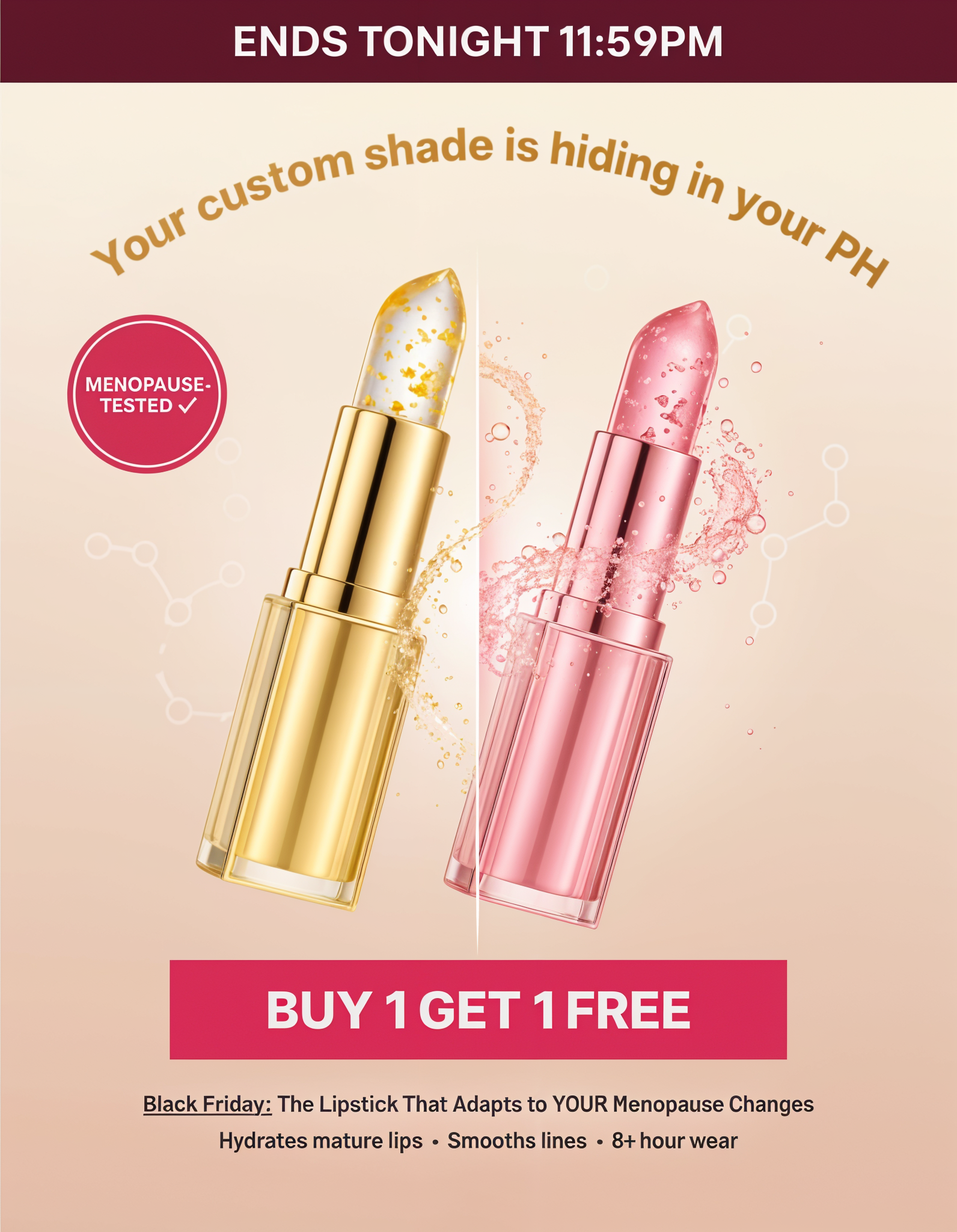 Fenvio Facebook ad: Best Solution For Mature Lips