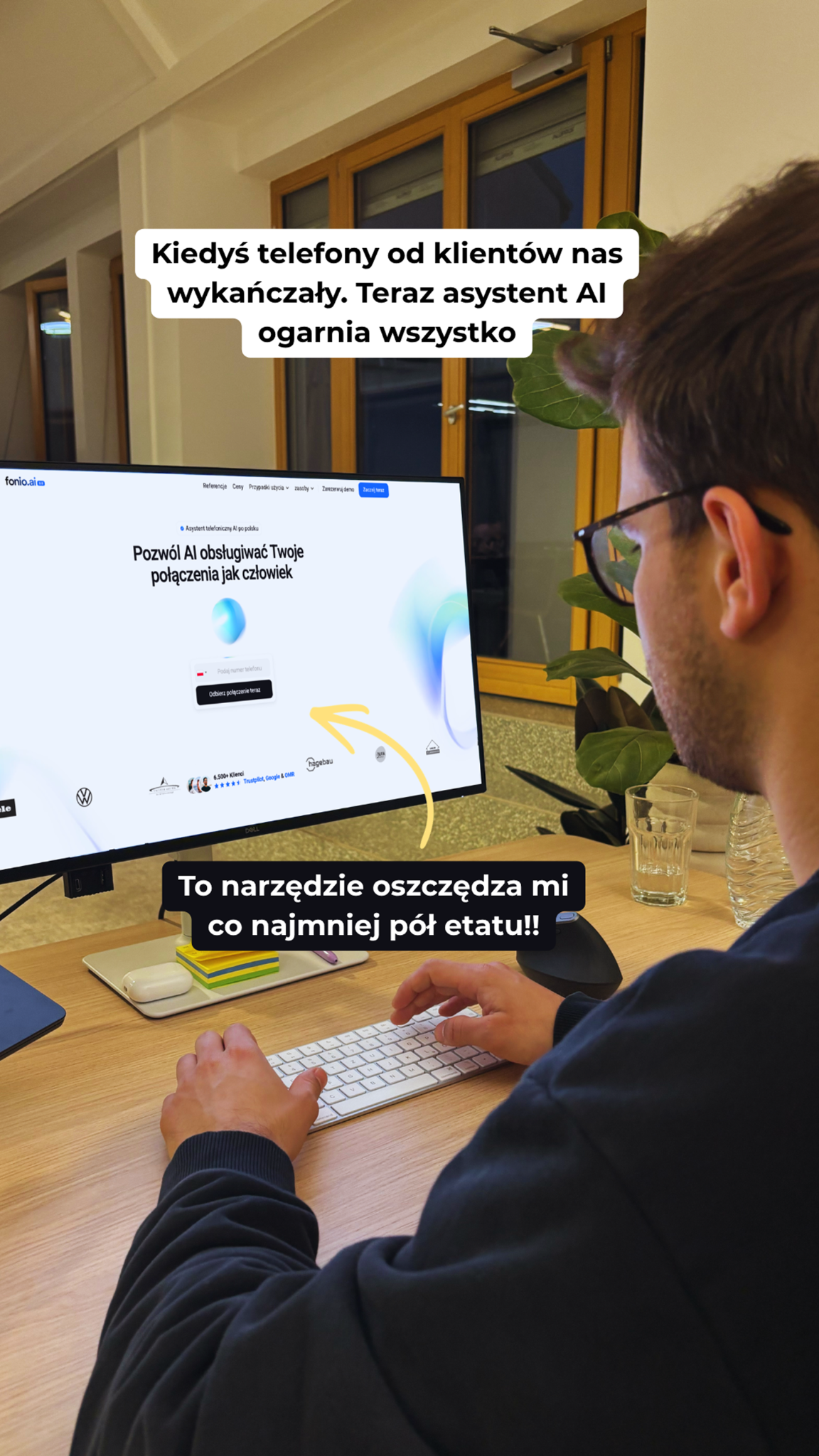 Fonio.ai Facebook ad