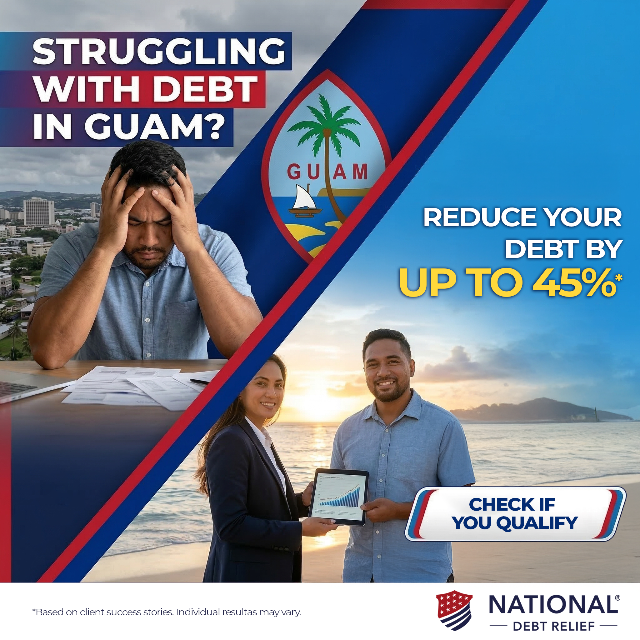 Debt Relief Karma Facebook ad