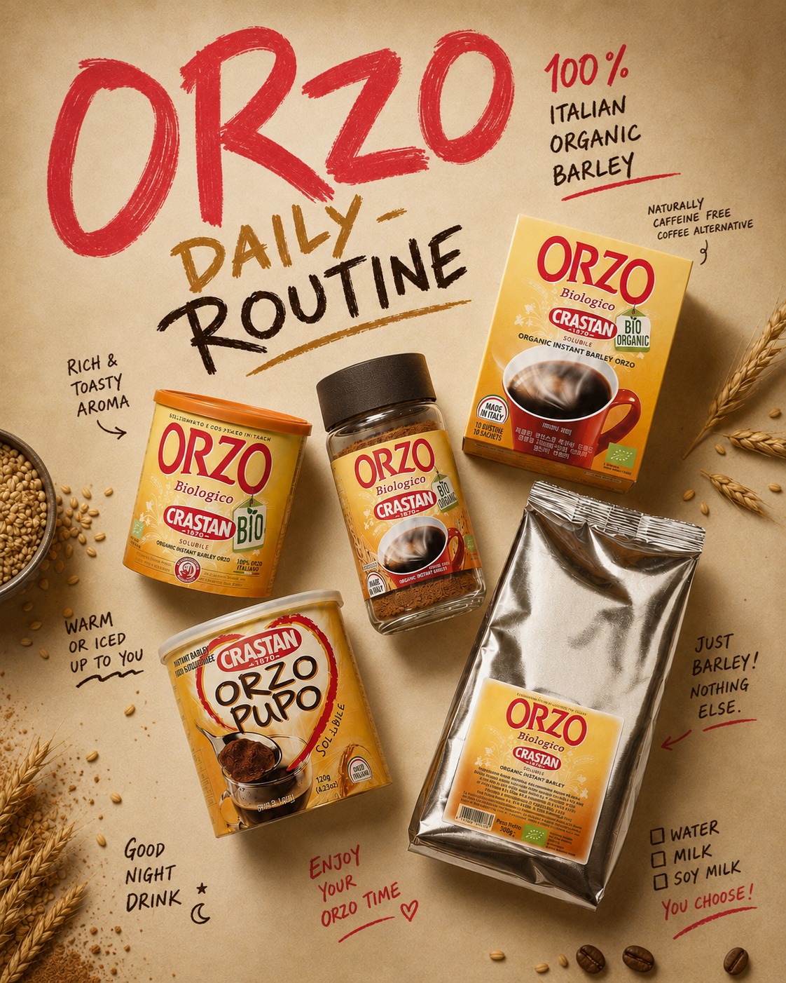 Crastan Orzo Korea Facebook ad: 크라스탄 오르조: 동남상사