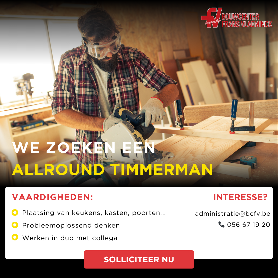Bouwcenter Frans Vlaeminck Facebook ad