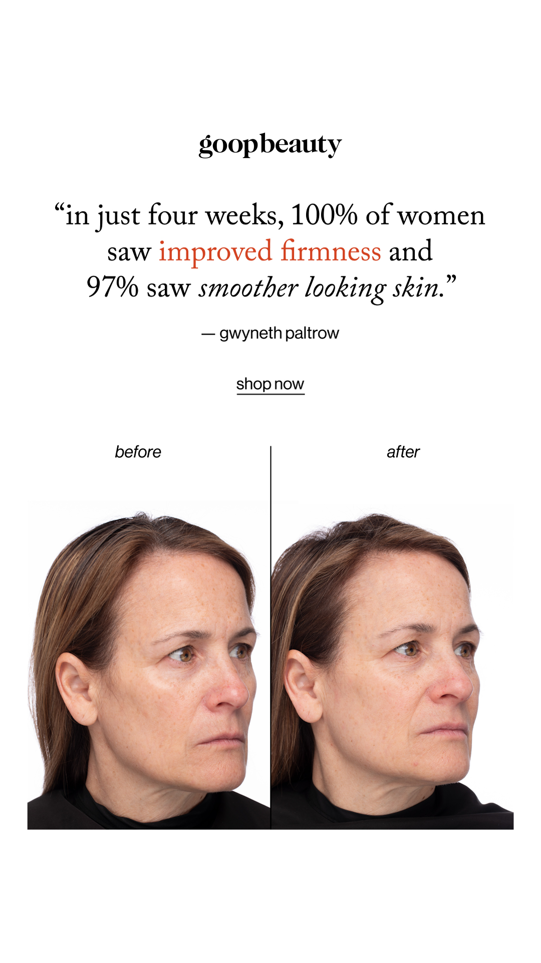 goop Facebook ad