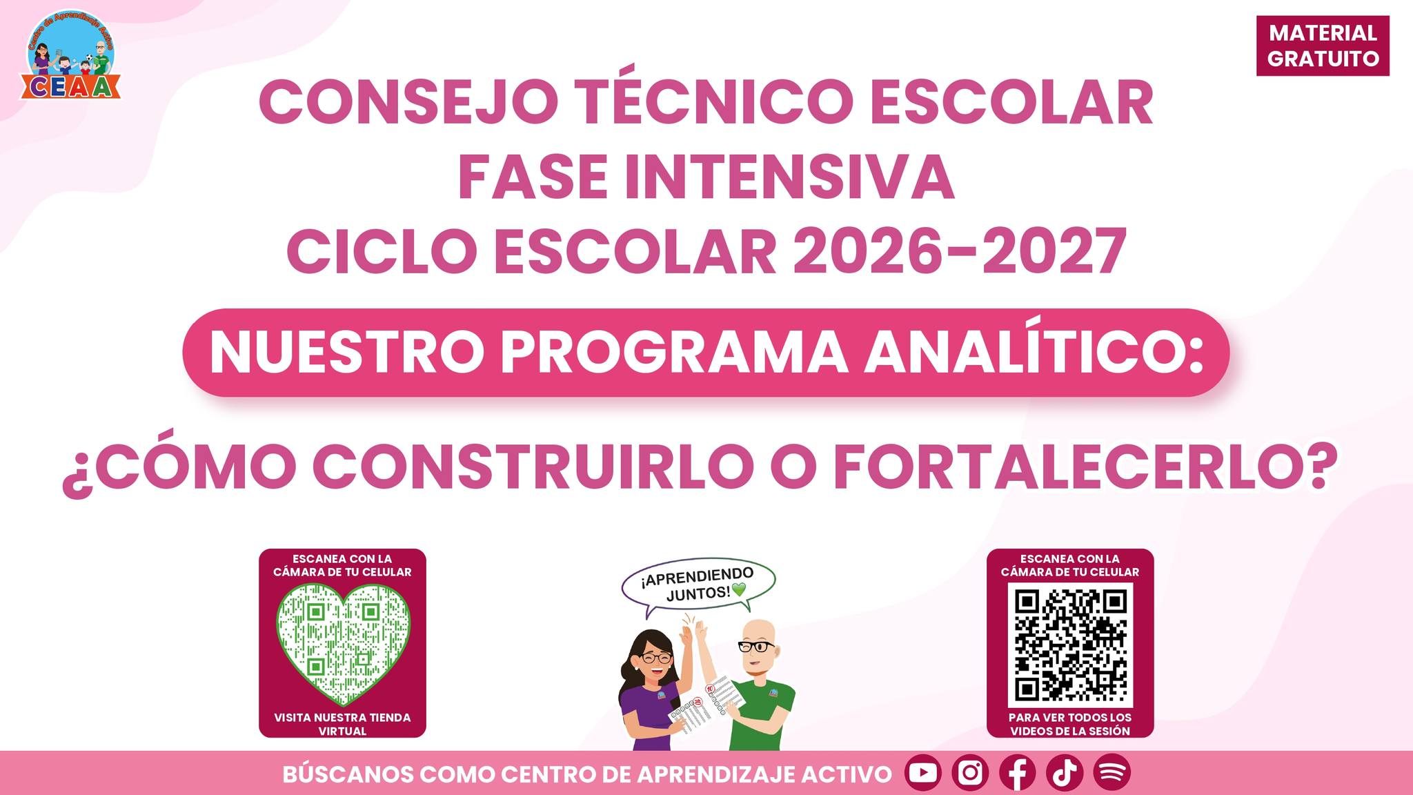 CEAA: Centro de Aprendizaje Activo Facebook ad: PROGRAMA ANALÍTICO ¿Cómo construirlo o fortalecerlo?
