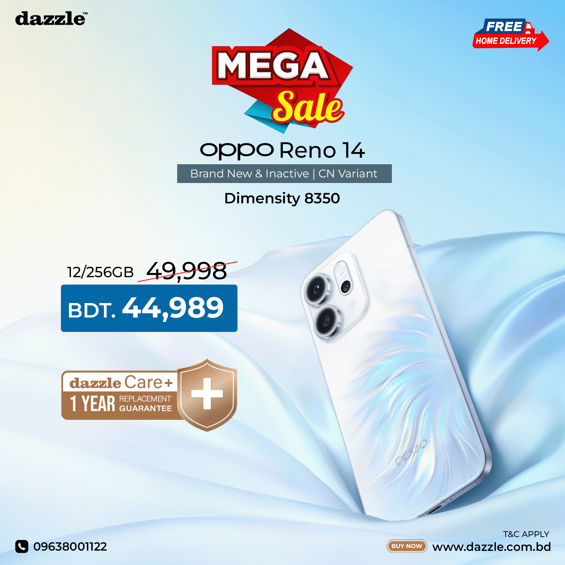 Dazzle Facebook ad