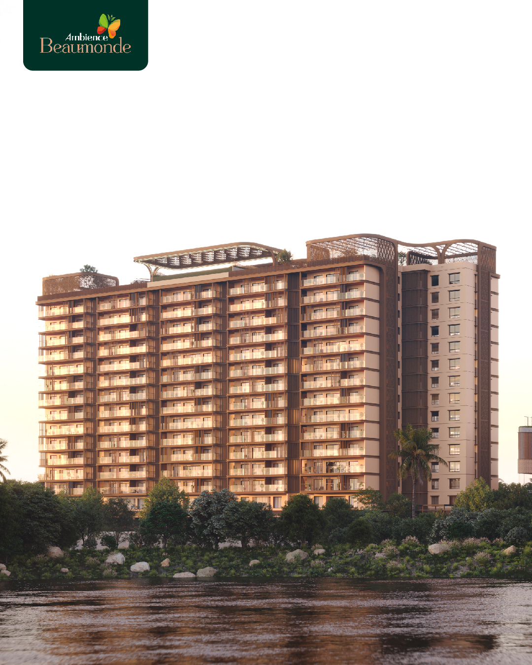 Ambience Beaumonde Facebook ad: Tired of crowded townships with thousands of apartments?
