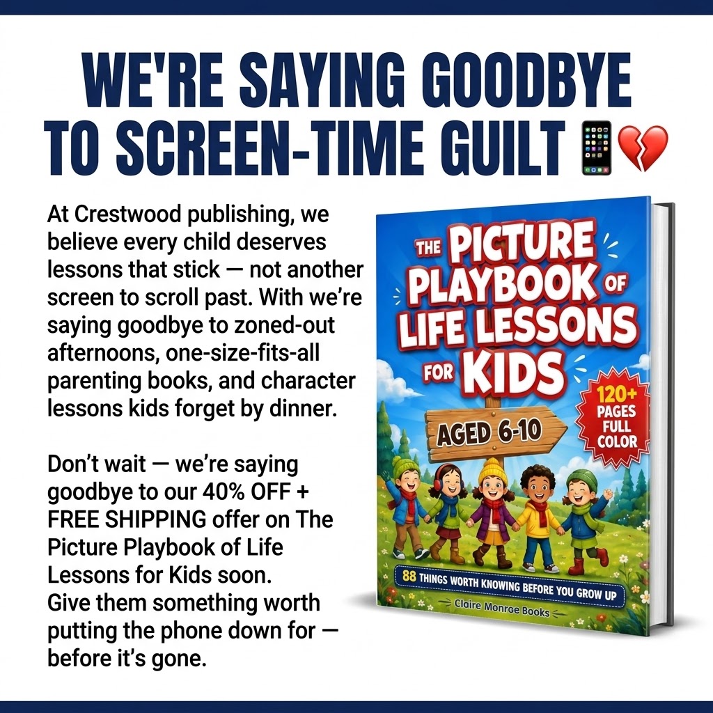 Crestwood Publishing Facebook ad: Saying Goodbye Soon. Don't Miss This