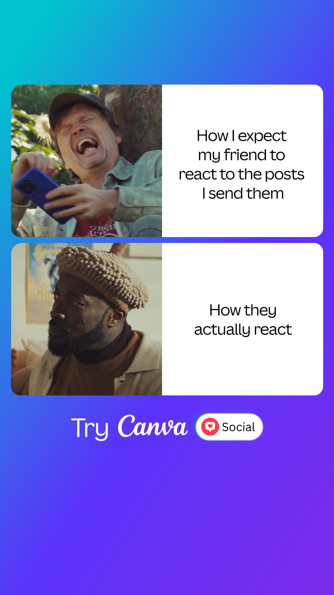 Canva Facebook ad