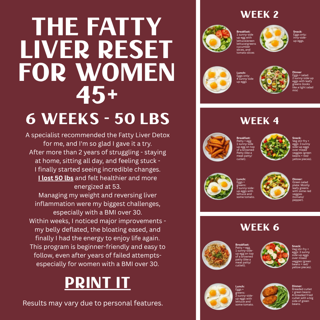 28 - Day Fatty Liver Detox Challenge Facebook ad