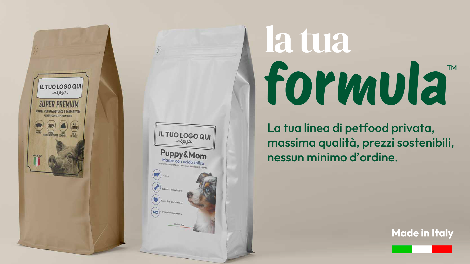 Formula - La tua linea di Pet Food Facebook ad from May 29, 2024